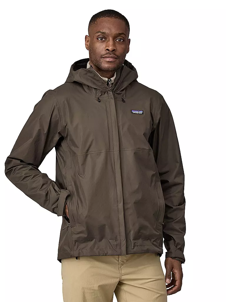 PATAGONIA | Herren Wanderjacke Torrentshell 3L | Marrón