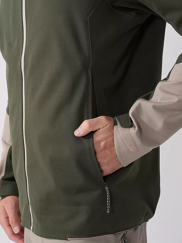 PATAGONIA | Herren Wanderjacke Upstride Hoodie | Verde oscuro