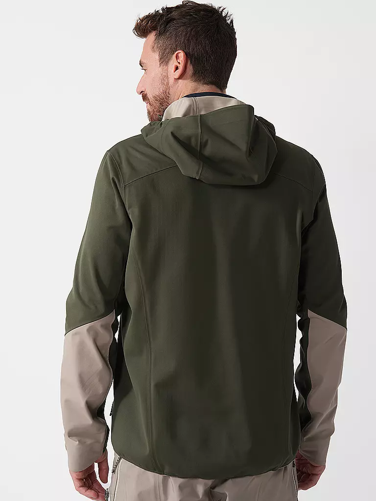 PATAGONIA | Herren Wanderjacke Upstride Hoodie | Verde oscuro