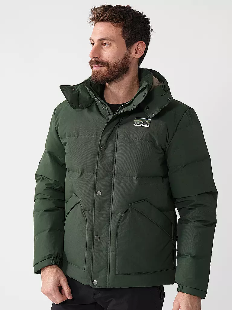 PATAGONIA | Herren Winterjacke Downdrift  | Verde oscuro