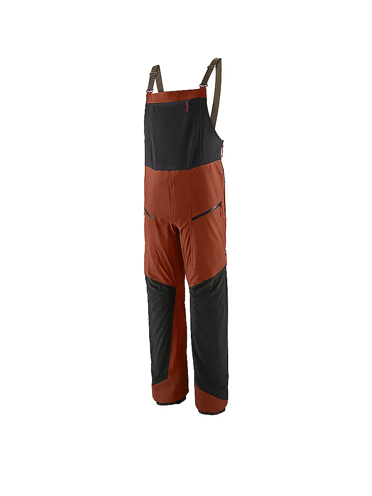 PATAGONIA | Pantalón de esquí de travesía SnowDrifter BIB 3L para hombre | Cobre