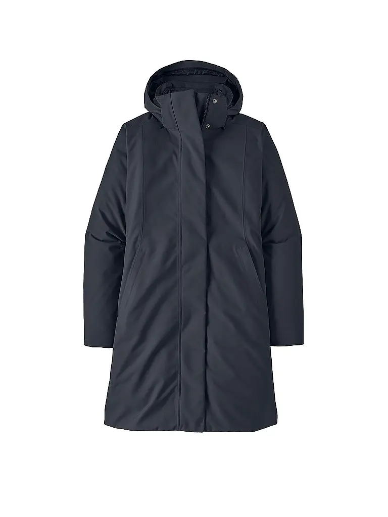 PATAGONIA | Parka de invierno para mujer Tres 3-en-1 con capucha de plumón | Azul oscuro
