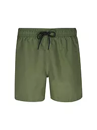 PAUL | Bañador de hombre Solid | Verde oscuro