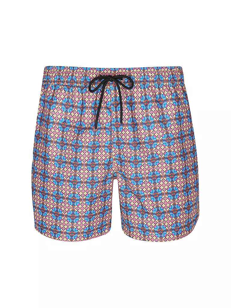 PAUL | Herren Badeshort Printed | Amarillo