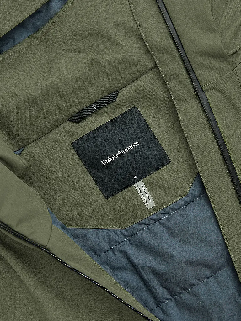 PEAK PERFORMANCE | Chaqueta de esquí para hombre Maroon Insulated |