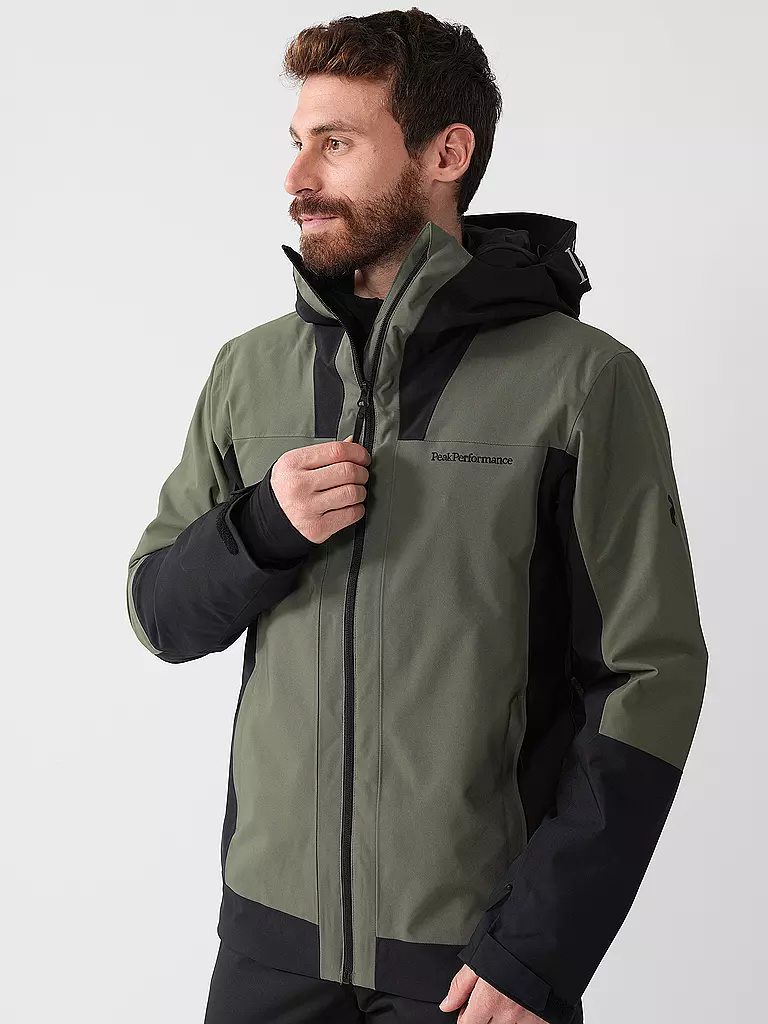 PEAK PERFORMANCE | Chaqueta de esquí para hombre Rider Tech Insulated | Oliva