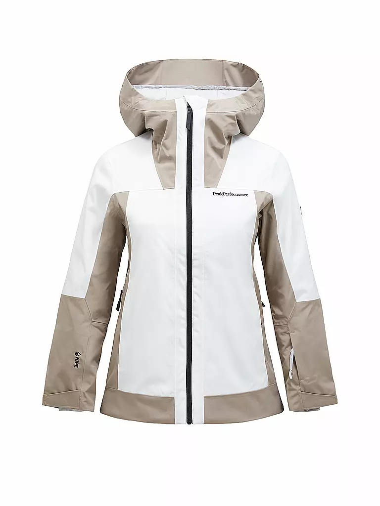 PEAK PERFORMANCE | Chaqueta de esquí para mujer Rider Tech Insulated | Crema