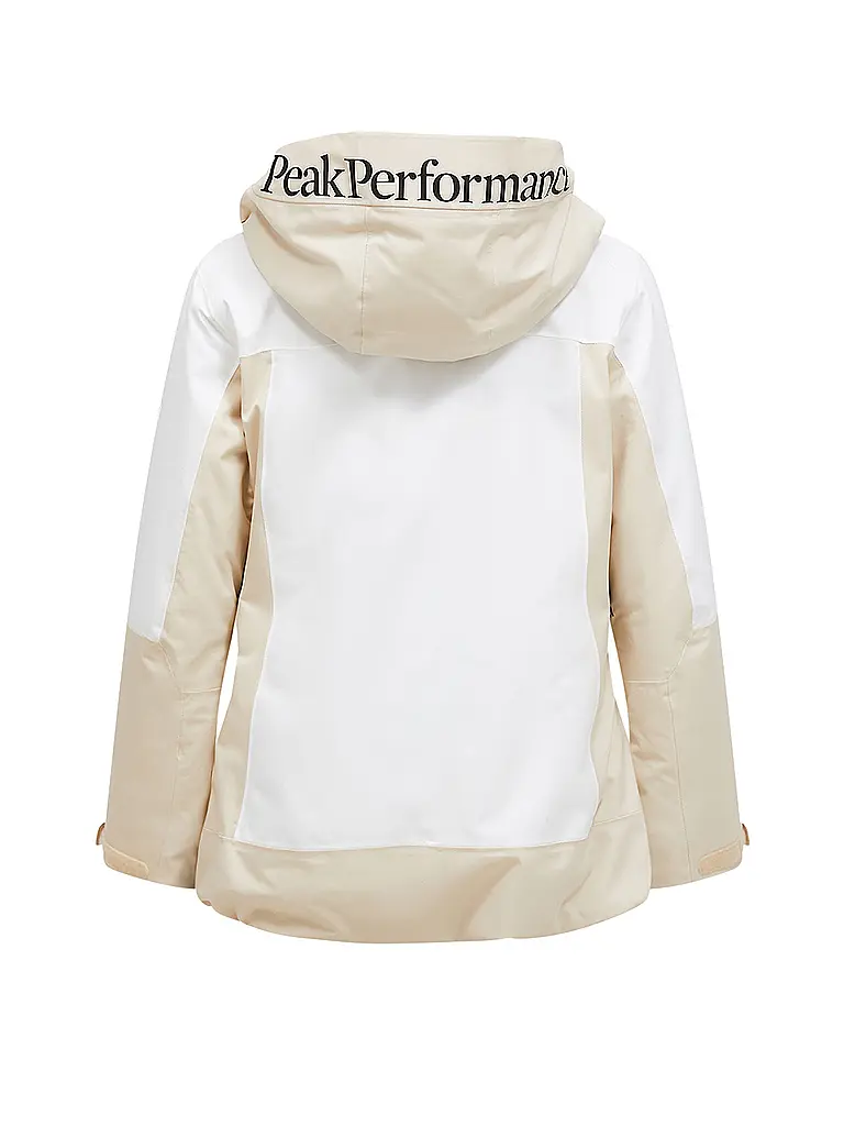 PEAK PERFORMANCE | Chaqueta de esquí para mujer Rider Tech Insulated | Crema