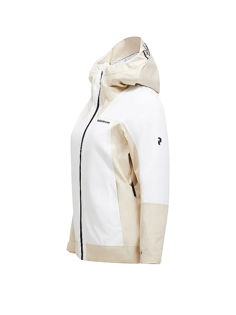 PEAK PERFORMANCE | Chaqueta de esquí para mujer Rider Tech Insulated | Crema