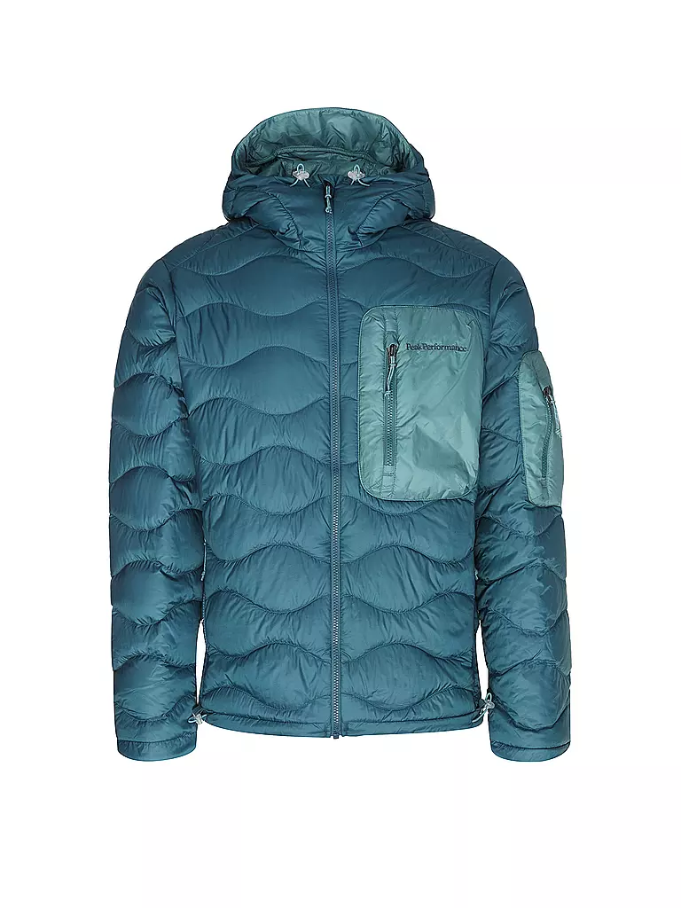 PEAK PERFORMANCE | Chaqueta de plumón Helium Utility para hombre | Azul oscuro