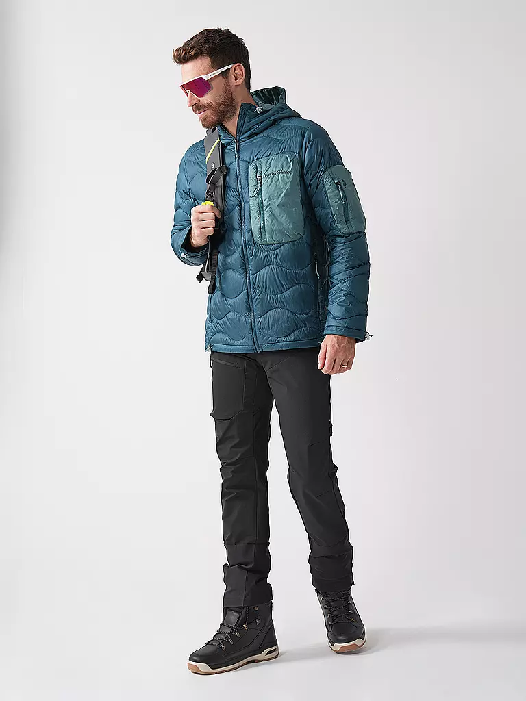 PEAK PERFORMANCE | Chaqueta de plumón Helium Utility para hombre | Azul oscuro