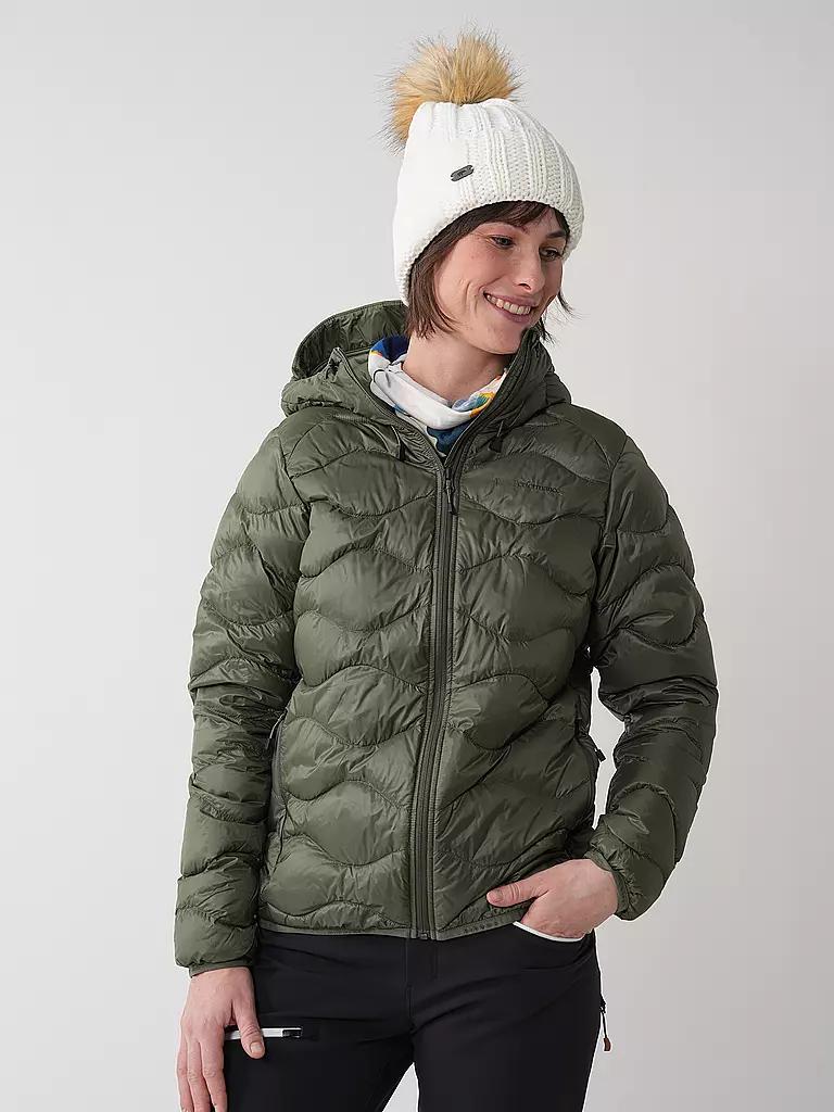 PEAK PERFORMANCE | Damen Daunenjacke Helium Down Hoodie | Oliva