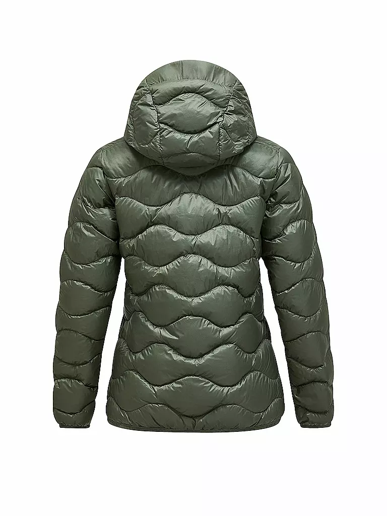 PEAK PERFORMANCE | Damen Daunenjacke Helium Down Hoodie | Oliva