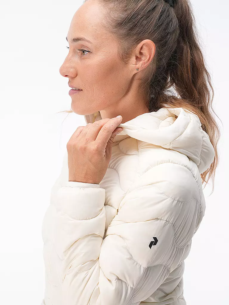 PEAK PERFORMANCE | Damen Freizeitjacke Helium Down Hoodie | Blanco