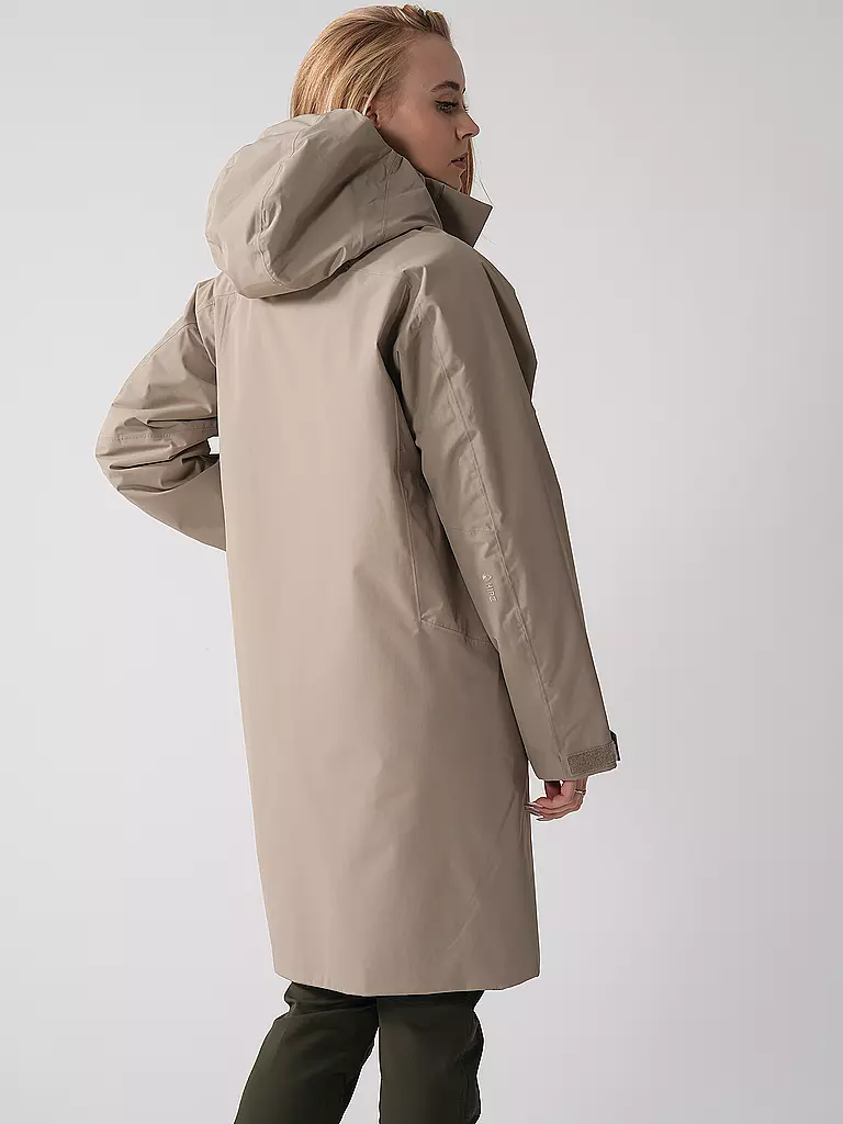 PEAK PERFORMANCE | Damen Parka Treeline Insulated | Beige
