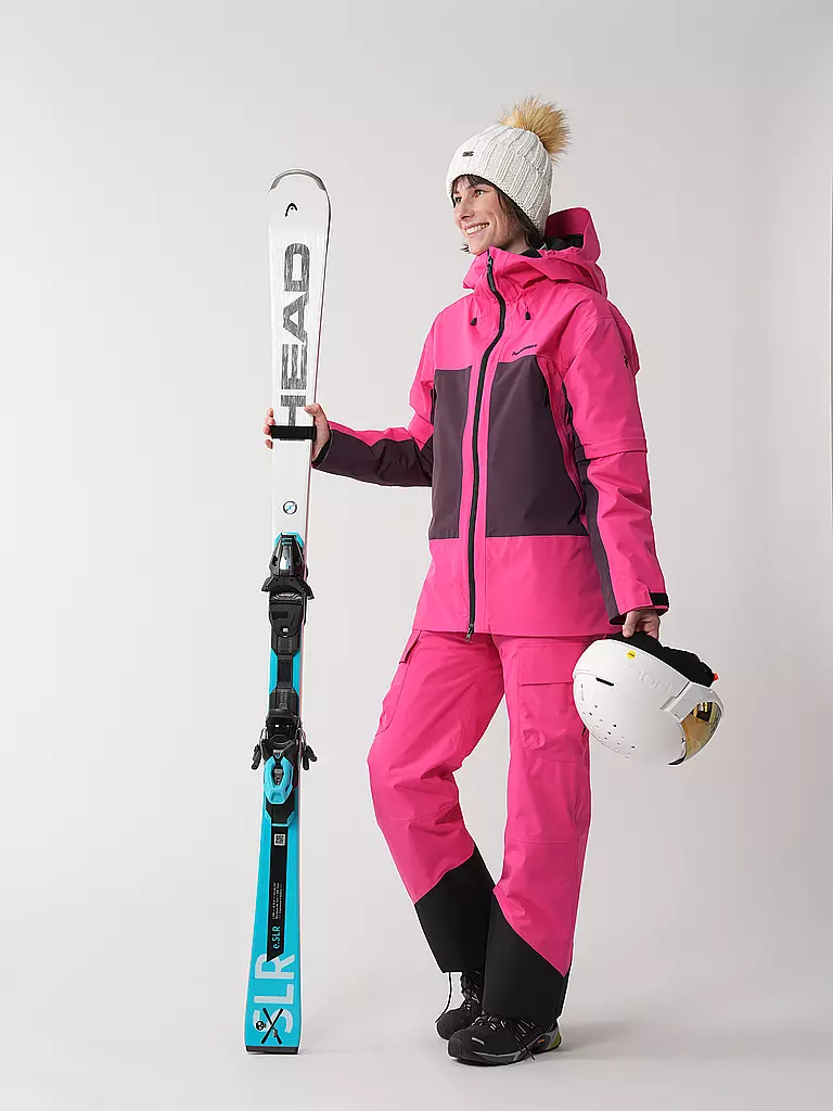 PEAK PERFORMANCE | Damen Skijacke Edge Insulated | Fucsia