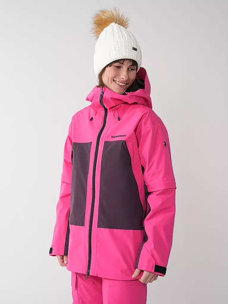PEAK PERFORMANCE | Damen Skijacke Edge Insulated | Fucsia