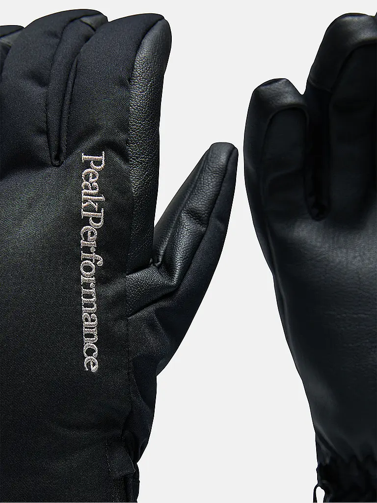 PEAK PERFORMANCE | Guantes de esquí Unite para hombre | Negro