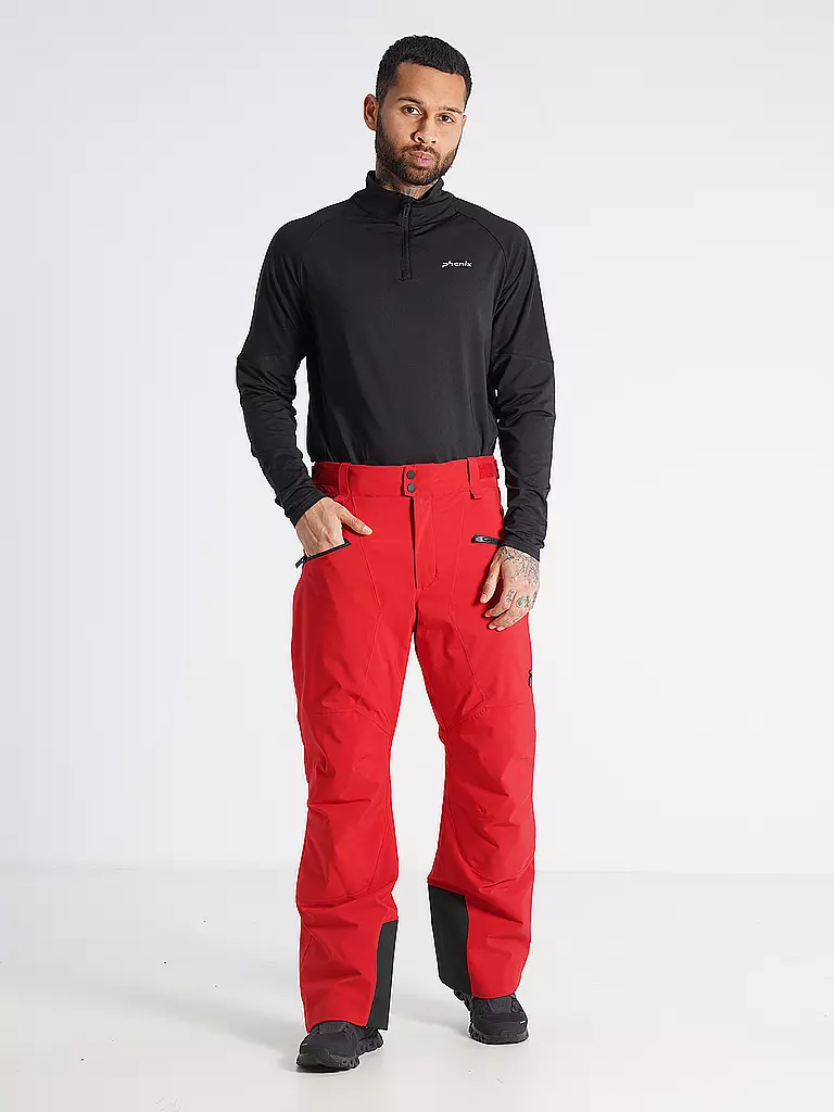 PEAK PERFORMANCE | Herren Skihose Navtech Insulated 2L | Rojo