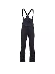 PEAK PERFORMANCE | Pantalón de esquí Softshell Stretch con peto para mujer | Negro