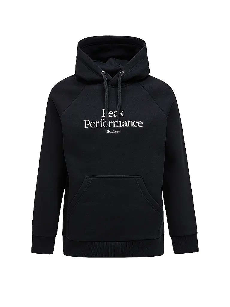 PEAK PERFORMANCE | Sudadera con capucha Original para hombre | Negro