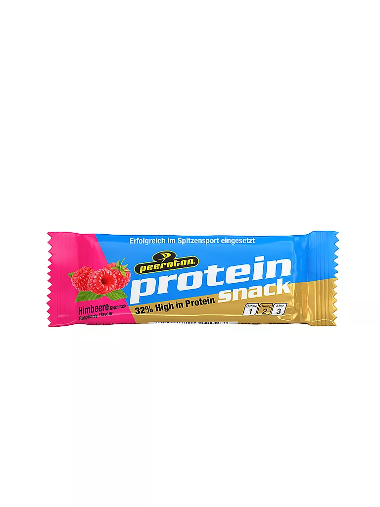 PEEROTON | Barrita de snack proteico frambuesa/galleta 35g | Multicolor