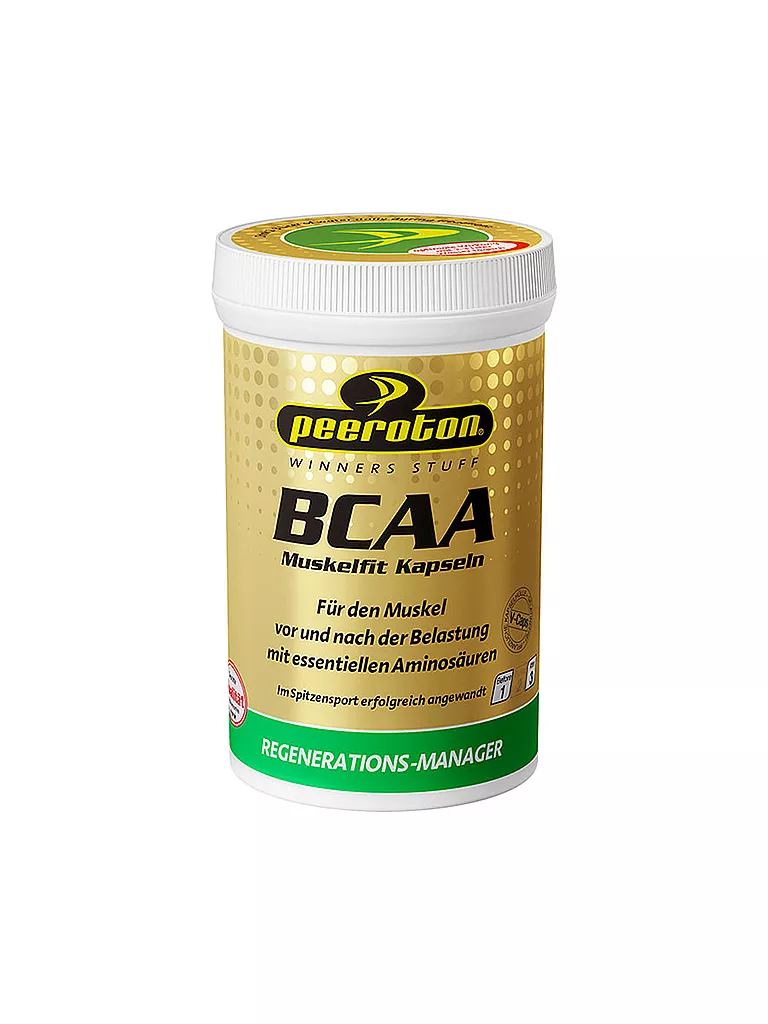 PEEROTON | BCAA - Muskelfit 190 Cápsulas Aminoácidos Esenciales | Multicolor