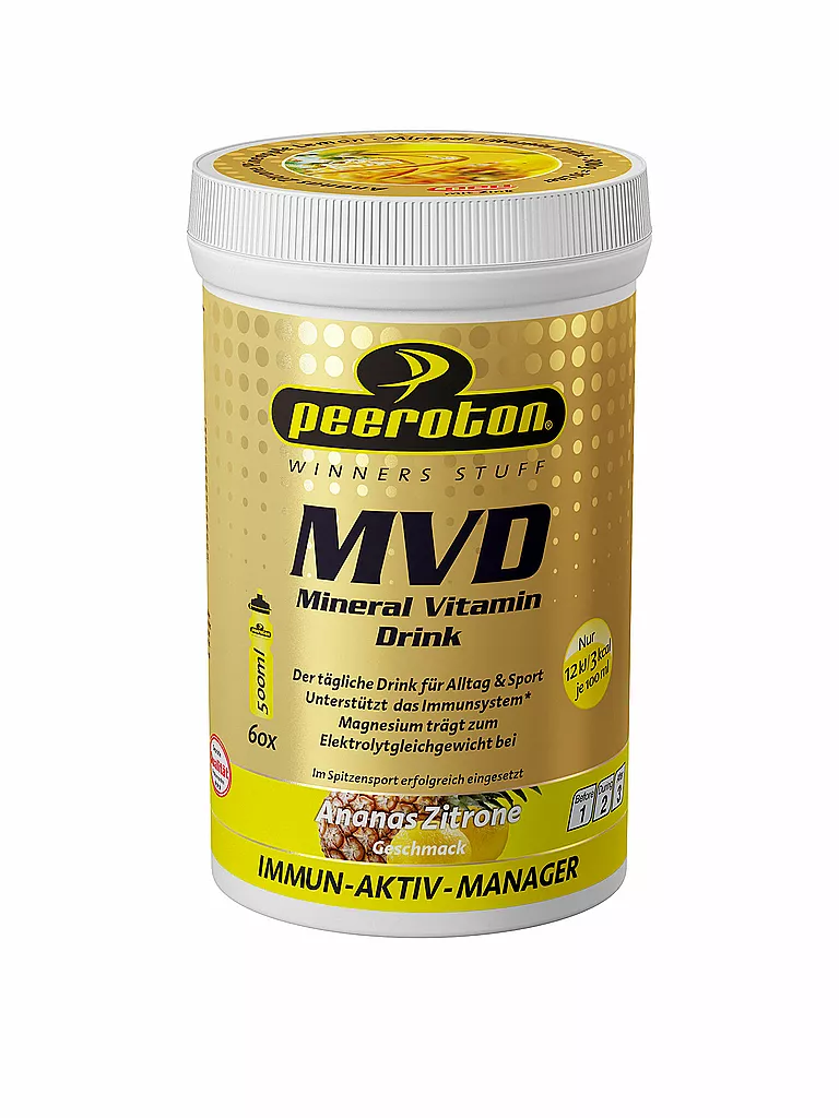 PEEROTON | Bebida en polvo MVD Piña/Limón 300g | Multicolor