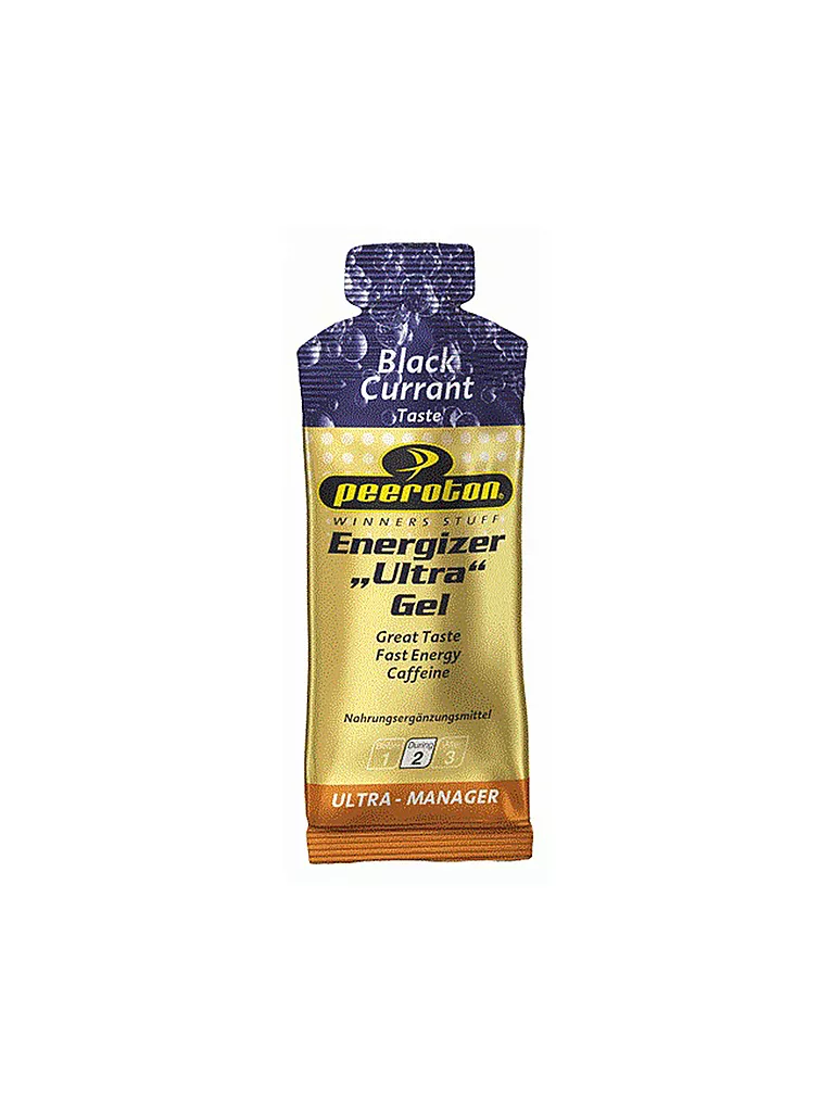 PEEROTON | Energizer Ultra Gel Grosella Negra 40g | Multicolor