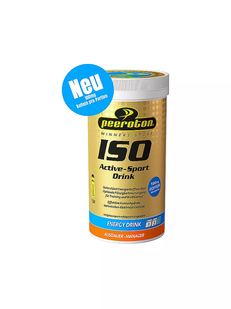 PEEROTON | Isotonisches Getränkepulver Iso Active Energy Drink 300g | Multicolor