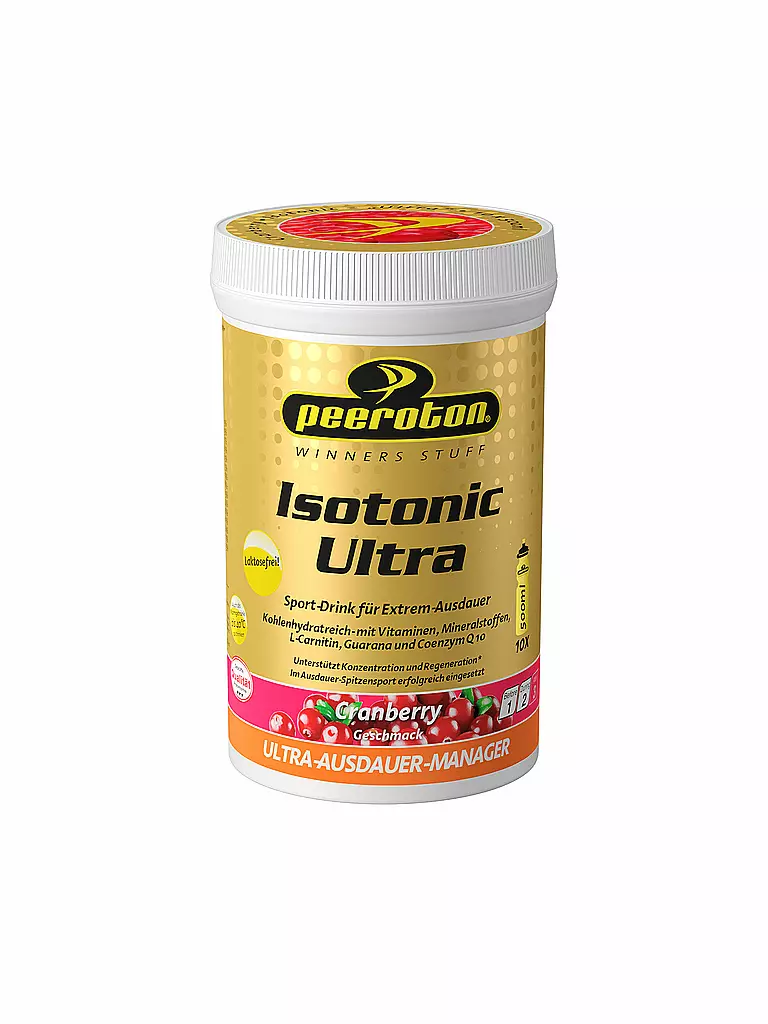 PEEROTON | Polvo para bebida isotónica Cranberry 300g | Multicolor