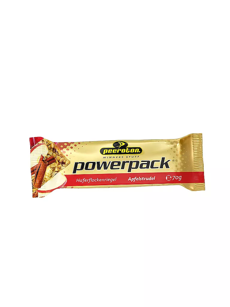 PEEROTON | Powerpack Riegel Apfelstrudel 70g | Multicolor