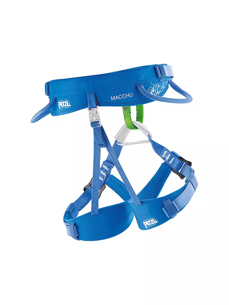 PETZL | Arnés de escalada para niños Macchu® | Azul