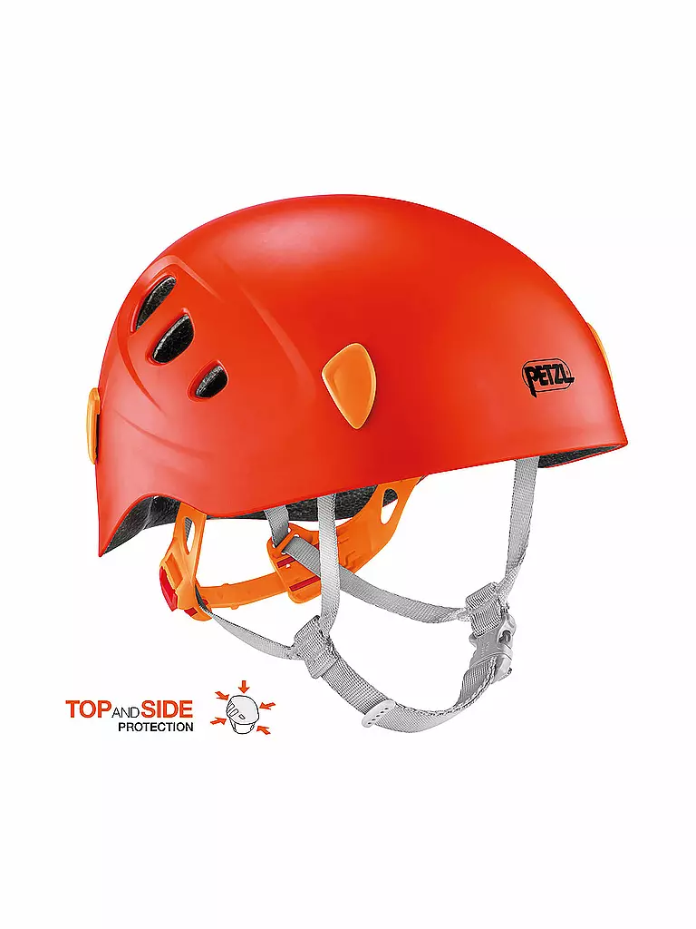 PETZL | Casco de escalada para niños Picchu | Rojo