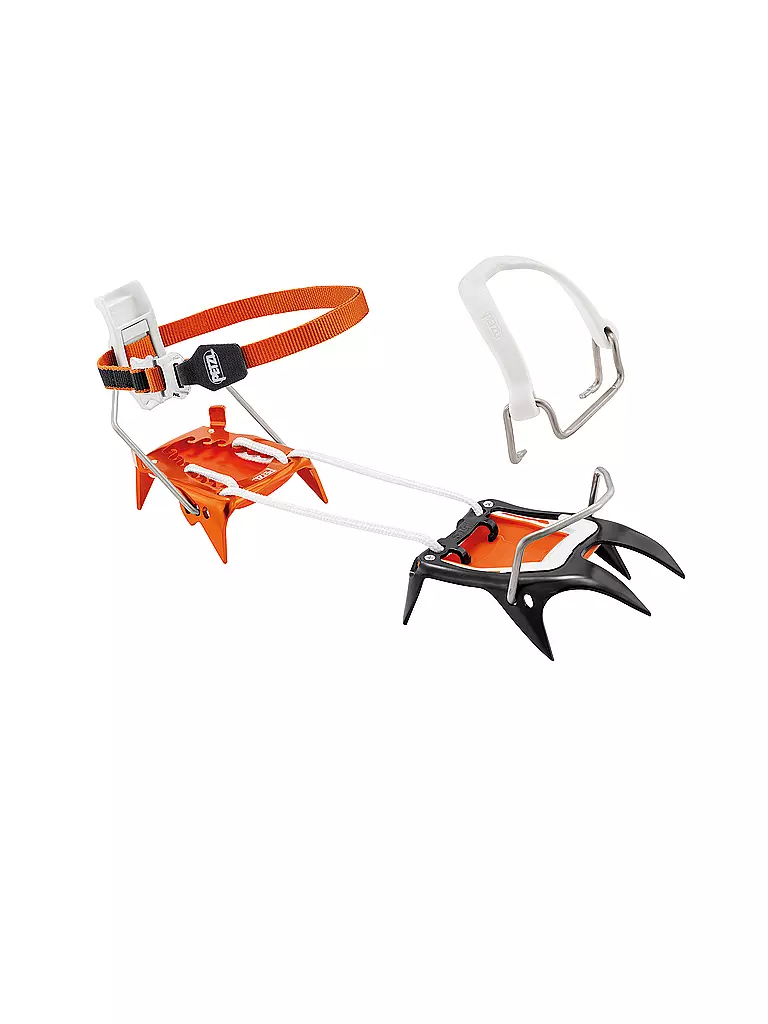 PETZL | Crampones Irvis Hybrid Leverlock Universel | Negro