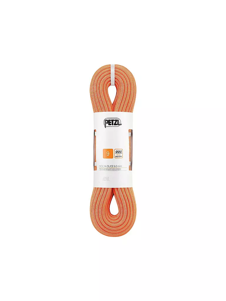 PETZL | Cuerda de alpinismo Volta Guide 9mm | Naranja