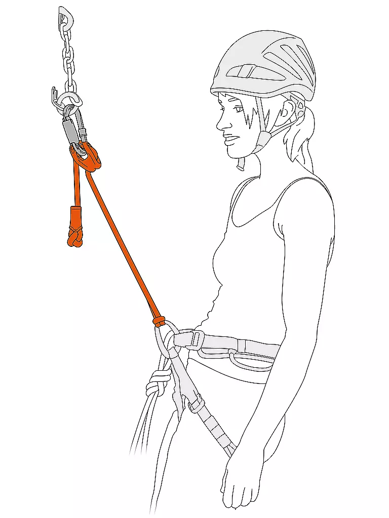 PETZL | Cuerda de escalada Connect Adjust |