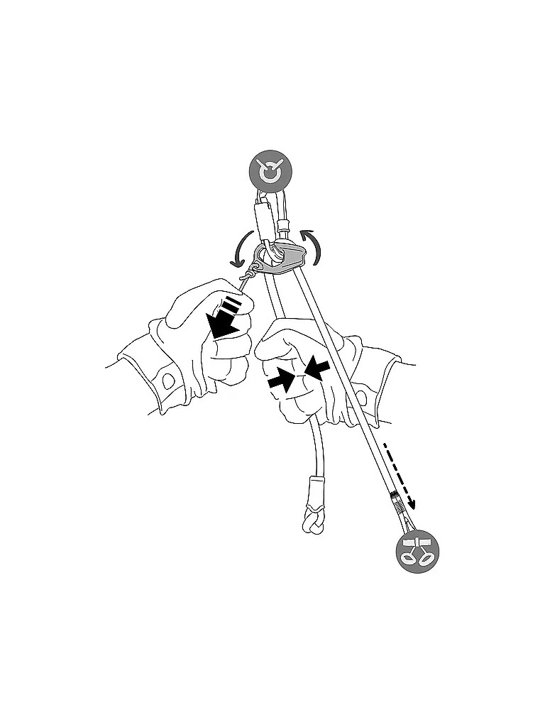 PETZL | Cuerda de escalada Connect Adjust |