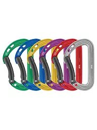 PETZL | Karabiner Spirit Paquete de 6 | Multicolor