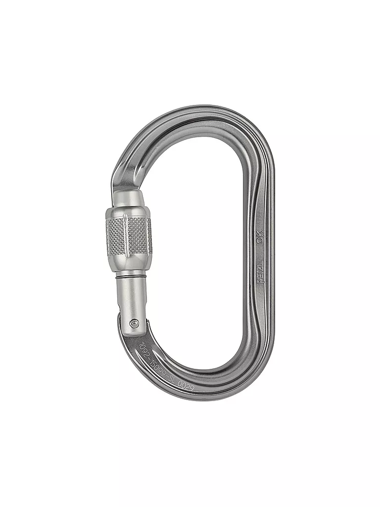 PETZL | Mosquetón OK Screw Lock | Sin color
