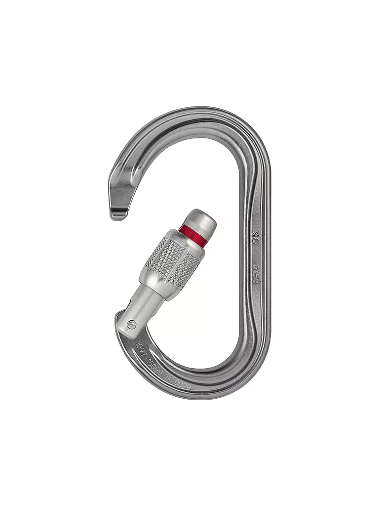 PETZL | Mosquetón OK Screw Lock |