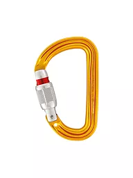 PETZL | Mosquetón Sm'D Twist Lock | Amarillo
