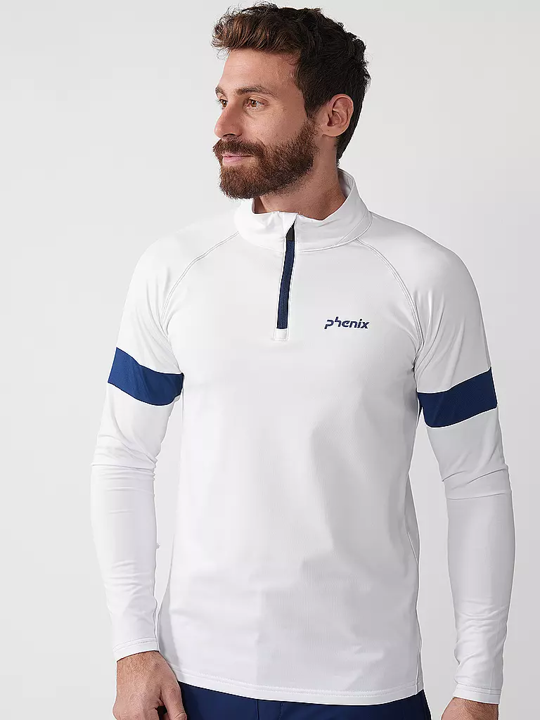 PHENIX | Camiseta interior con cremallera para hombre AR Line Inner | Blanco