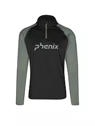 PHENIX | Camiseta interior con cremallera para hombre | Negro