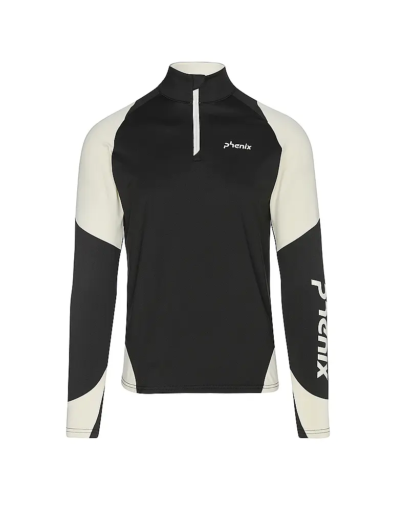 PHENIX | Camiseta interior con cremallera para hombre | Negro