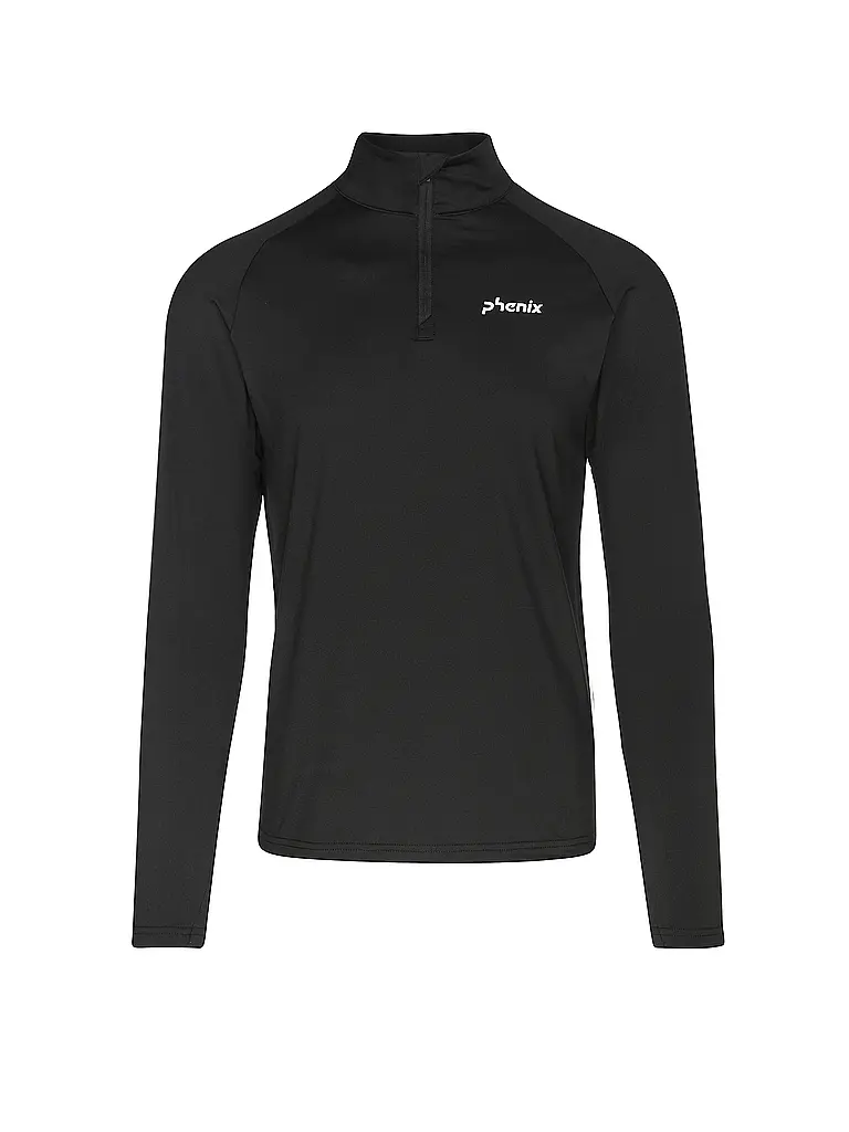 PHENIX | Camiseta interior con cremallera para hombre | Negro