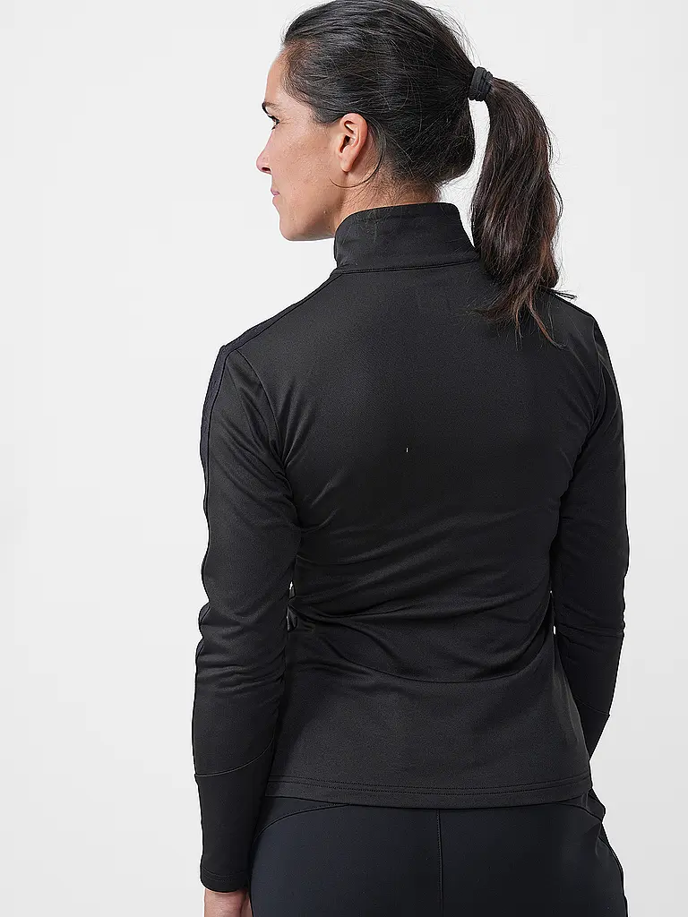PHENIX | Camiseta interior con cremallera para mujer | Negro