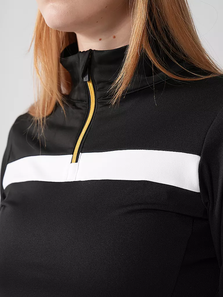 PHENIX | Camiseta interior con cremallera y detalles dorados para mujer |