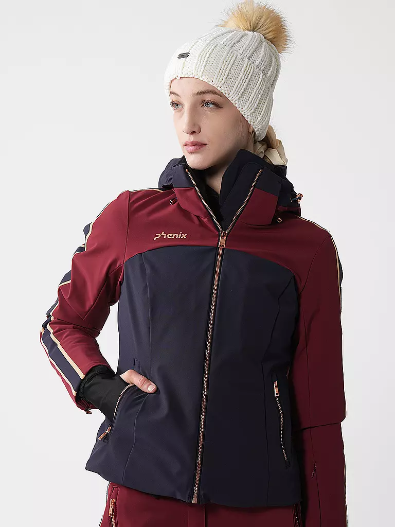 PHENIX | Chaqueta de esquí para mujer | Azul oscuro