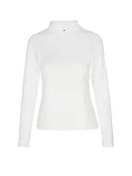 PHENIX | Damen Unterzieh Zipshirt Retro Future | Blanco